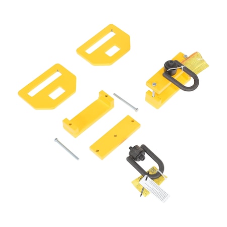 Vestil FORKLIFT TIE-DOWN CLAMPS, PR FTDC-6-4400